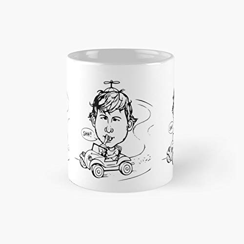 Rude Man Who Shushes Please Call Classic Mug Best Gift Funny Coffee Mugs 11 Oz