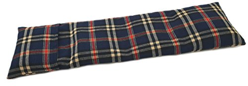 Saco térmico cervical de semillas de trigo con funda lavable 50x16cm (Escoces azul) Saco térmico cervical de semillas de trigo con funda lavable 50x16cm (Escoces azul)