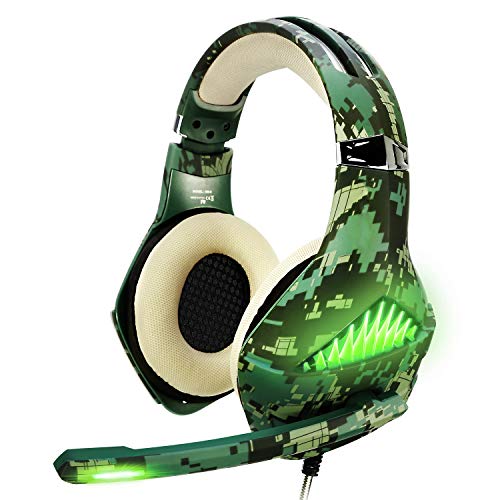 Samoleus Cascos Gaming PS4 Xbox One PC Switch, Gaming Auriculares con Microfono, Cascos Gamer, Headset Cascos Jack 3.5mm con Playstation 4, Laptop, Tablet, Móvil Samoleus Cascos Gaming PS4 Xbox One PC Switch, Gaming Auriculares con Microfono, Cascos Gamer, Headset Cascos Jack 3.5mm con Playstation 4, Laptop, Tablet, Móvil