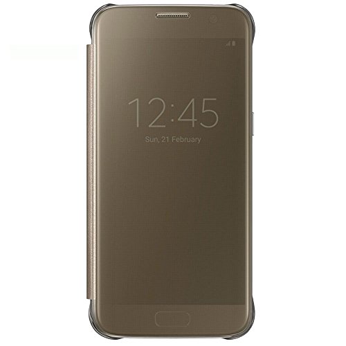 Samsung EF-ZG930 5.1" Libro Oro - Fundas para teléfonos móviles (Libro, Samsung, Galaxy S7, 12,9 cm (5.1"), Oro)- Versión Extranjera