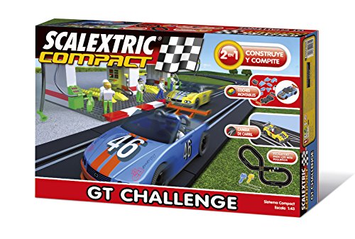 Scalextric Compact- Circuito Compact GT Challenge (Fabrica de Juguetes C10127S500) Scalextric Compact- Circuito Compact GT Challenge (Fabrica de Juguetes C10127S500)