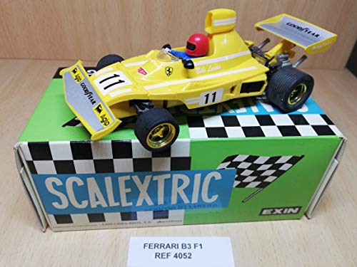 SCALEXTRIC EXIN Ferrari B3 F1 Ref 4047 Original 1975 SCALEXTRIC EXIN Ferrari B3 F1 Ref 4047 Original 1975