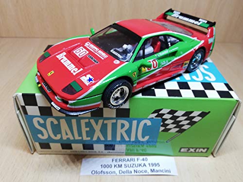 Scalextric Ferrari f-40 1000 km Suzuka 1998 olofsson,Della Noce, Mancini Scalextric Ferrari f-40 1000 km Suzuka 1998 olofsson,Della Noce, Mancini