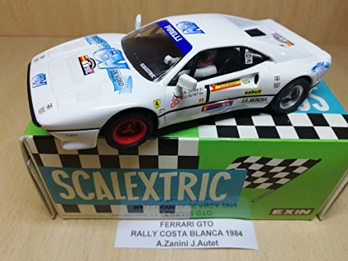SCALEXTRIC Ferrari GTO Rally Costa Blanca 1984 A.Zanini J.Autet Coleccion Planeta Miticos