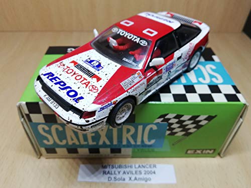 SCALEXTRIC Toyota CELICA Lombard Rally 1990 C.Sainz L.Moya Colección Altaya Miticos