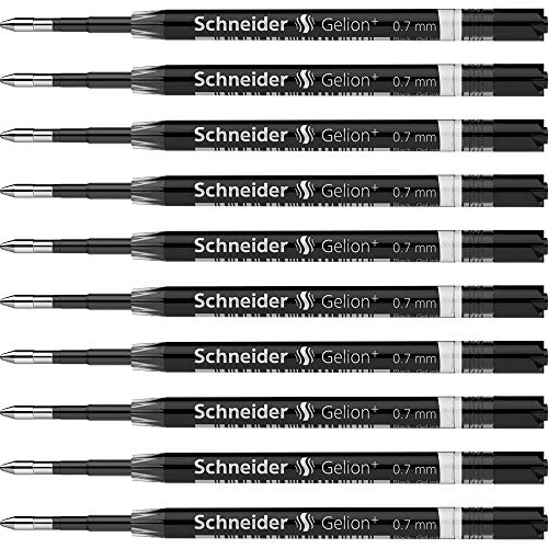 Schneider Gelion 39 - Roller de gel (tamaño grande, formato G2, lote de 10 unidades), color negro