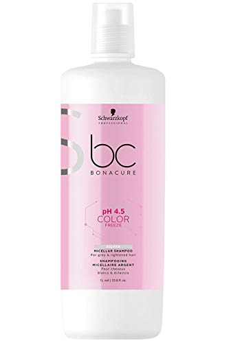 Schwarzkopf Professional BC Color Freeze Silver Shampoo Champú - 1000 ml