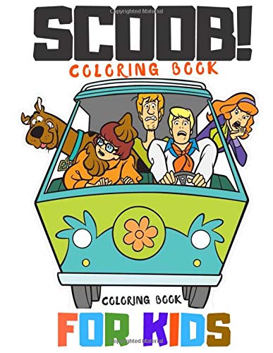 SCOOB!: Coloring Book for Boys and Girls