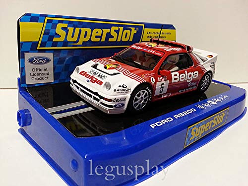 SCX Scalextric Slot SuperSlot H3637 Ford RS200 24H. Rally D'Y PRES 1986 Nº5