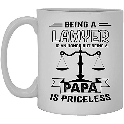 Ser abogado es una taza de honor, una taza de café, una taza de café con hielo