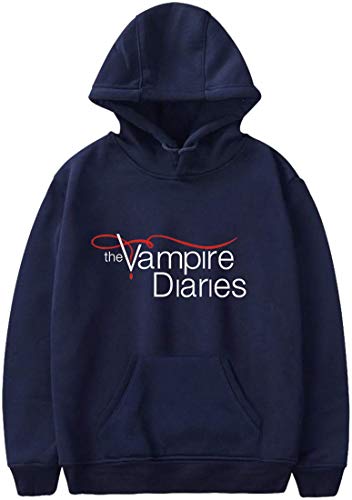 Shichangwei Women's Vampire Diaries Logo Hoodie Long Sleeve Sweatshirt Casual Sweater for Fangirl