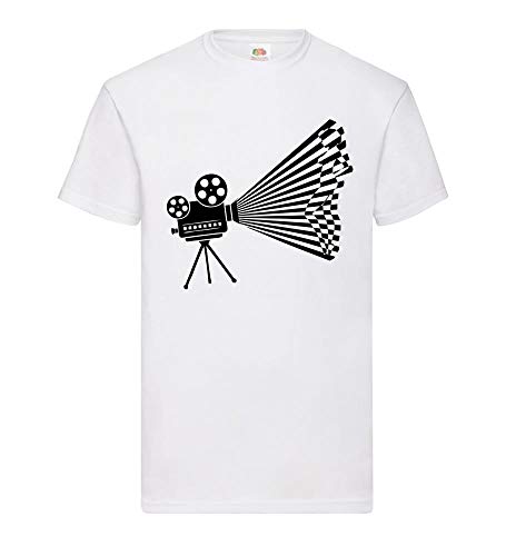 shirt84.de - Camiseta para hombre con texto en alemán "Frau im Licht Blanco XXL