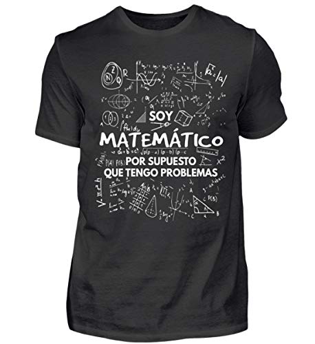 Shirtee Soy Matemático - Tengo Problemas - Camisa de Hombre