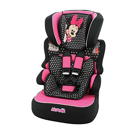 Silla de coche para Bebe BELINE grupo 1/2/3 (9-36kg), con proteccion lateral -Minnie Luxe Silla de coche para Bebe BELINE grupo 1/2/3 (9-36kg), con proteccion lateral -Minnie Luxe