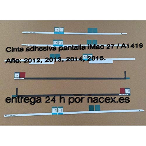 SIMERST Tira Adhesiva para Apple iMac 27"A1419 AÑOS: 2012, 2013, 2014, 2015 SIMERST Tira Adhesiva para Apple iMac 27"A1419 AÑOS: 2012, 2013, 2014, 2015