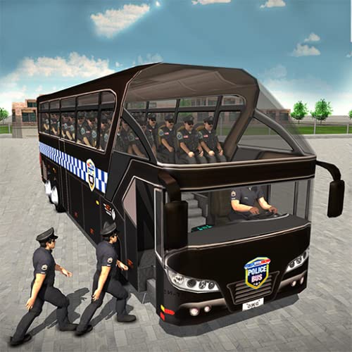 Simulador de conducción de autobuses de la policía de los Estados Unidos Prison Transporter Game 2018 3D Simulador de conducción de autobuses de la policía de los Estados Unidos Prison Transporter Game 2018 3D