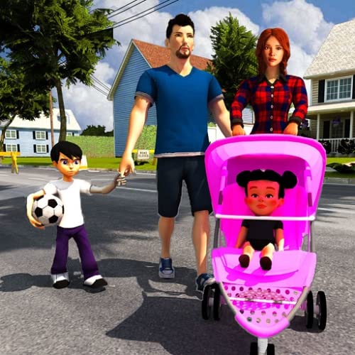 simulador de madre virtual: guardería para niñeros y juegos familiares felices