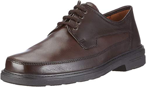 Sioux MARCEL 26263 - Zapatos de cordones para hombre, Braun (trüffel/mocca), 39.5