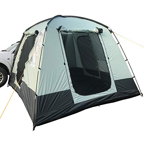 skandika Pitea Van - Tienda Avance para Furgonetas de Camping con 4 entradas - 4 Personas - 310 x 300 x 225cm - Suelo Cosido en Forma de bañera - mosquiteras en Todas Las Puertas