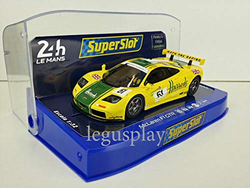 Slot Car Scalextric Superslot H4026 Compatible McLaren F1 GTR 24H Le Mans 1995 Harrods