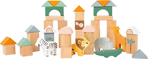 Small Foot Small foot-11699 Bloques de construcción Safari,, Juego con Motivos Animales, Guardar en su Caja, a Partir 12 Meses. Toys (11699) Small Foot Small foot-11699 Bloques de construcción Safari,, Juego con Motivos Animales, Guardar en su Caja, a Partir 12 Meses. Toys (11699)