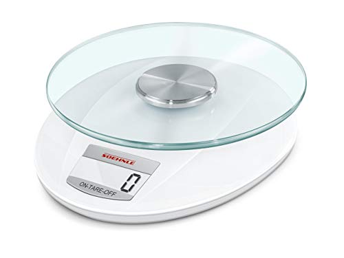 Soehnle 6145-Bascula de Cocina, función Tara, Color Blanco, Ver descripción Soehnle 6145-Bascula de Cocina, función Tara, Color Blanco, Ver descripción