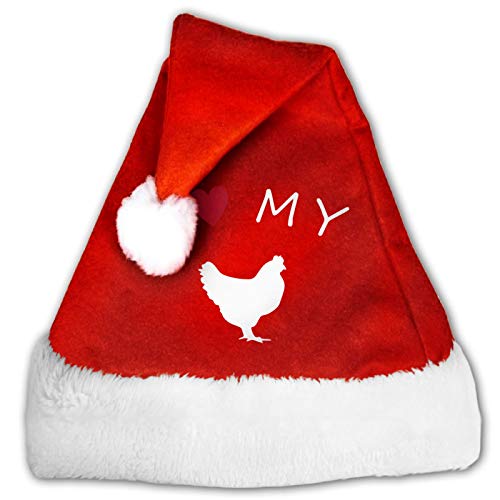 Sombrero de Papá Noel unisex con texto en inglés "I'd Rather Be Huning", cómodo gorro de terciopelo rojo y blanco para fiesta de Navidad