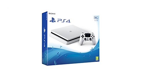 Sony PlayStation 4 Slim Blanco 500 GB Wifi - Videoconsolas (PlayStation 4, Blanco, 8192 MB, GDDR5, AMD Jaguar, AMD Radeon)