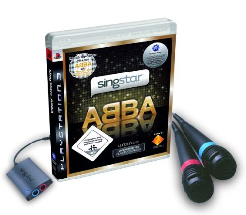 Sony SingStar ABBA inkl. Mikrofone, PS3 - Juego (PS3, DEU)