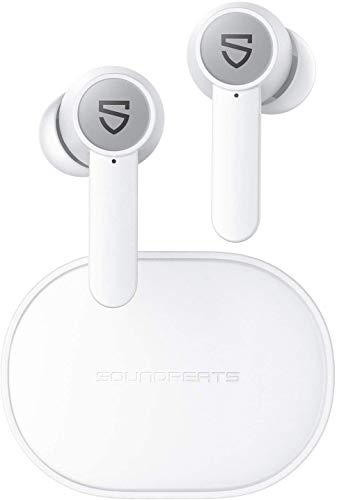 SoundPEATS Auriculares Inalámbricos con cancelación de Ruido, 4 Micrófonos, Auriculares Bluetooth Control Tactil, Carga de Tipo C, Admite Cargador Inalámbrico, Impermeables IPX5, Reproducci 21 Horas SoundPEATS Auriculares Inalámbricos con cancelación de Ruido, 4 Micrófonos, Auriculares Bluetooth Control Tactil, Carga de Tipo C, Admite Cargador Inalámbrico, Impermeables IPX5, Reproducci 21 Horas