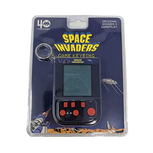 Space Invaders 1566 - Llavero, color negro