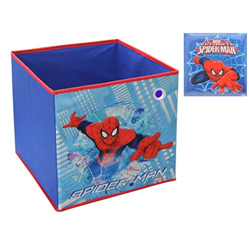 Spiderman Caja ALMACENAJE 31X31X31 REMATE, Multicolor, 31x31x33