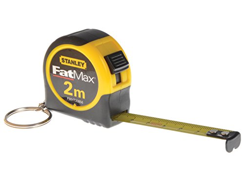 STANLEY FMHT1-33856 - Flexometro 2m x 13mm c/ llavero contenedor, 1 unidad STANLEY FMHT1-33856 - Flexometro 2m x 13mm c/ llavero contenedor, 1 unidad