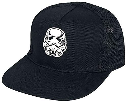 Star Wars Cap Stormtrooper Negro con Logo Nuevo Genial