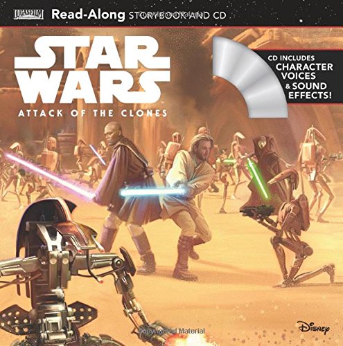 STAR WARS STAR WARS ATTACK OF THE CLONES (Read-Along Storybook and CD)