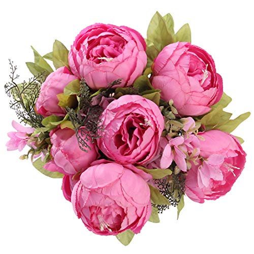 StarLifey Flores Artificiales Decoraci¨®n, Seda Ramos Boda, Humedad Ramo Flores Peonias, Ramo de Flores Naturales para la Decoraci¨®n de la Barra de la Oficina de la Casa del Banquete de Boda StarLifey Flores Artificiales Decoraci¨®n, Seda Ramos Boda, Humedad Ramo Flores Peonias, Ramo de Flores Naturales para la Decoraci¨®n de la Barra de la Oficina de la Casa del Banquete de Boda