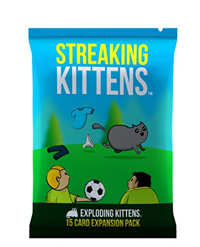 Streaking Kittens: This is the Second Expansion of Exploding Kittens, Barraja de cartas Streaking Kittens: This is the Second Expansion of Exploding Kittens, Barraja de cartas