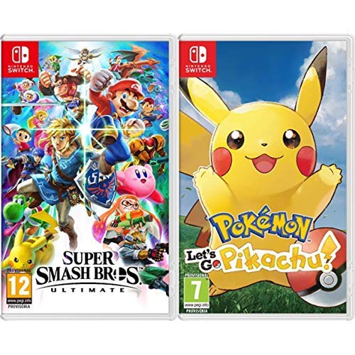 Super Smash Bros. Ultimate (Nintendo Switch) & Pokémon: Let's Go, Pikachu!