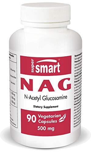 Supersmart - N.A.G. 500 mg (N-Acetyl Glucosamine) Apoya a la Movilidad de Articulaciones & Función Intestinal | No OMG & Libre de Gluten – 90 Cápsulas Vegetarianas Supersmart - N.A.G. 500 mg (N-Acetyl Glucosamine) Apoya a la Movilidad de Articulaciones & Función Intestinal | No OMG & Libre de Gluten – 90 Cápsulas Vegetarianas