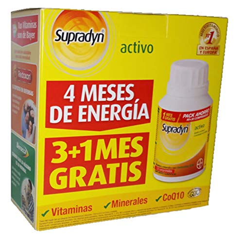 Supradyn Activo 90 Comprimidos + 30 de Regalo Supradyn Activo 90 Comprimidos + 30 de Regalo