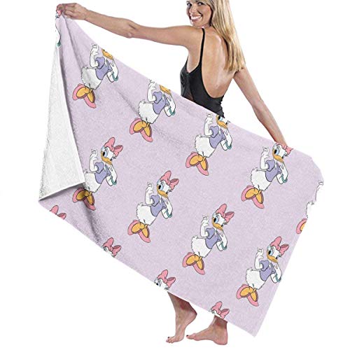 Suzanne Betty Donald Duck toallas de playa toalla de baño piscina 81,2 x 132,1 cm para mujeres, niños, niñas, niños, adultos, hombres, margarita, Donald Duck1