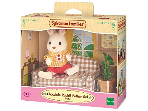 Sylvanian Families - 5013 - Set de sofá Frasier Conejo Chocolate Sylvanian Families - 5013 - Set de sofá Frasier Conejo Chocolate