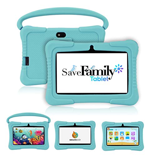 Tablet SaveFamily para niños pedagógica con navegador Infantil, Doble Control Parental, Evita Contenido inapropiado, Anti-Bullying, +de100 Juegos. Módulo Montessori, Funda de Silicona. Marca española Tablet SaveFamily para niños pedagógica con navegador Infantil, Doble Control Parental, Evita Contenido inapropiado, Anti-Bullying, +de100 Juegos. Módulo Montessori, Funda de Silicona. Marca española