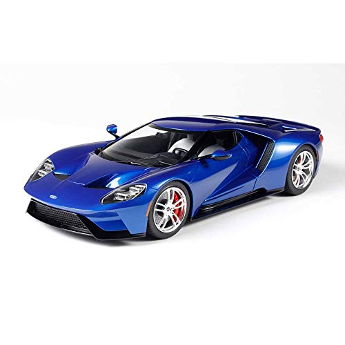 Tamiya 24346-Maqueta de Ford GT (Escala 1:24, plástico), Color Plateado (TAM24346)