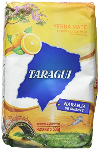 Taragüi Yerba Mate Naranja - 5 Paquetes de 500 gr - Total: 2500 gr Taragüi Yerba Mate Naranja - 5 Paquetes de 500 gr - Total: 2500 gr