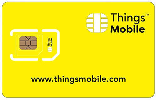 Tarjeta SIM Things Mobile de Prepago para IOT y M2M con Cobertura Global sin costos fijos. Ideal para domótica, rastreadores GPS, telemetría, alarmas, smart city, automotive. Crédito incluido. Tarjeta SIM Things Mobile de Prepago para IOT y M2M con Cobertura Global sin costos fijos. Ideal para domótica, rastreadores GPS, telemetría, alarmas, smart city, automotive. Crédito incluido.