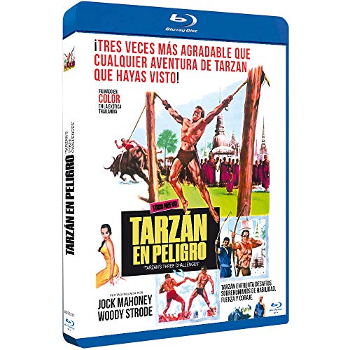 Tarzán en Peligro BDr 1963 Tarzan's Three Challenges [Blu-ray]