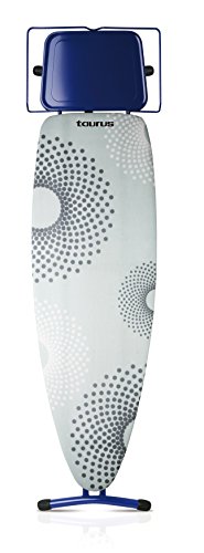 Taurus Tabla de Planchar, plastico,algodón, Gris, 124 x 40 cm