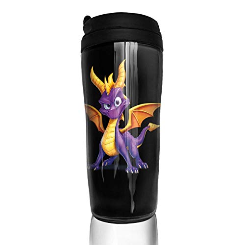 Taza de agua multifuncional con tapa Vaso de taza de café con aislamiento térmico de doble capa Spyro