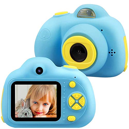 TekHome Cámara de Fotos para Niños con 32GB Tarjeta SD y Acollador, 2 Objetivos Selfie 8MP Cámara Digital 1080P HD Video, Juguetes Niño 3-10 Años, Regalo Niño Cumpleaños Infantil, Rosa.